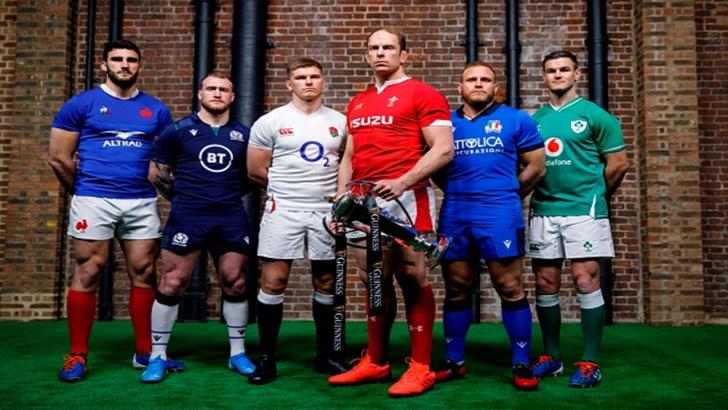 The captains for this season's Six Nations
